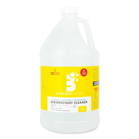 Boulder Clean Disinfectant Cleaner, 128 oz Bottle, PK4 PK 003137CT